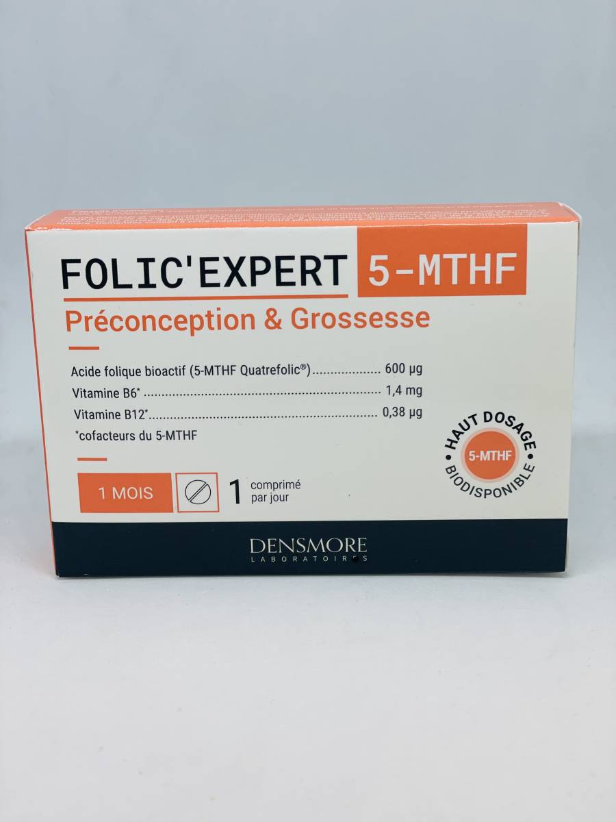 folic'expert acide folique en pharmacie