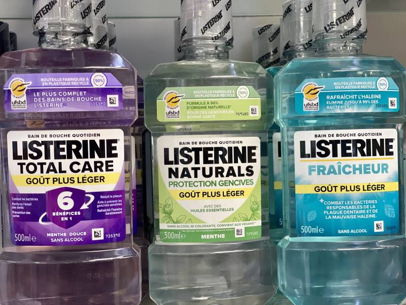 Listerine bains de bouche en pharmacie marseille